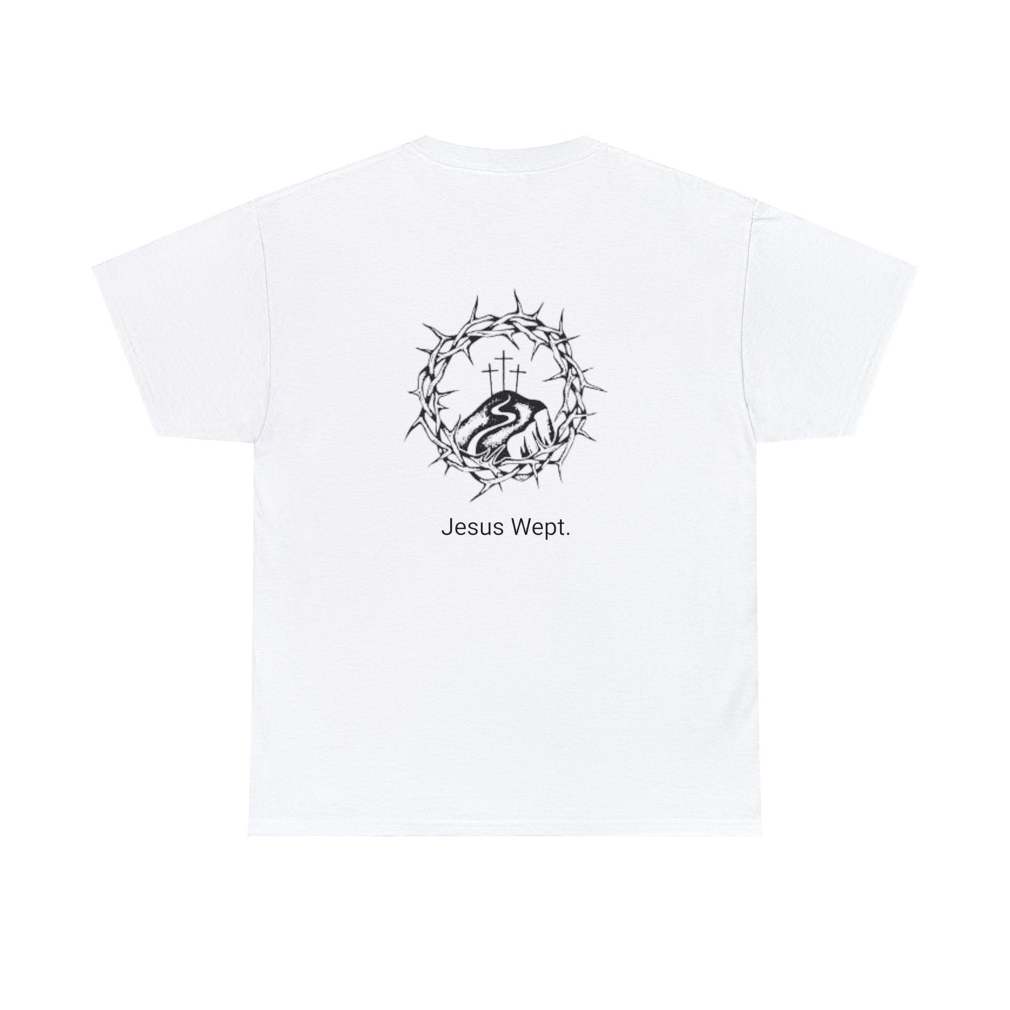 "Jesus Wept" Unisex Heavy Cotton Tee