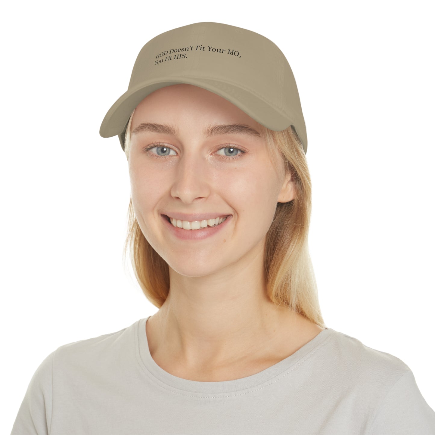 (GOD Doesn't Fit Your MO) Low Profile Baseball Cap