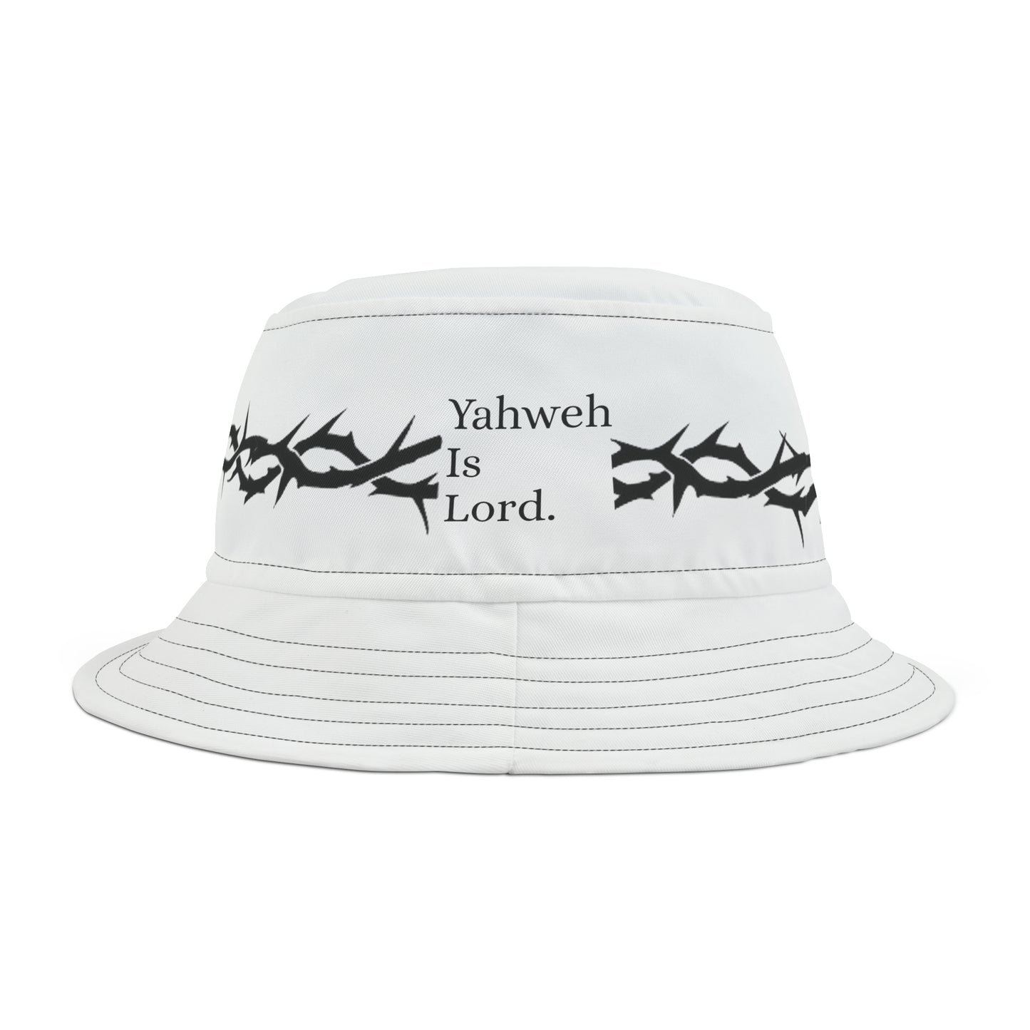 ("YIL" Crown Of Thorns) Bucket Hat (AOP)