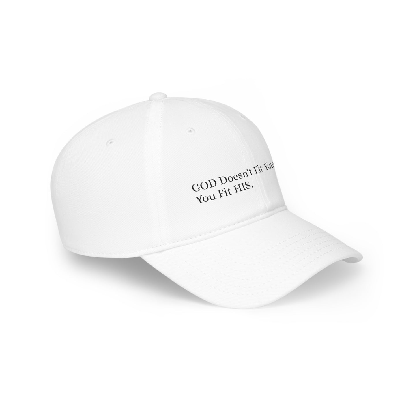 (GOD Doesn't Fit Your MO) Low Profile Baseball Cap