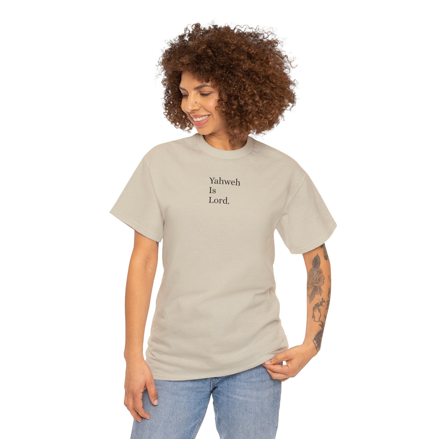 "Don't Downgrade Jesus" Unisex Heavy Cotton Tee