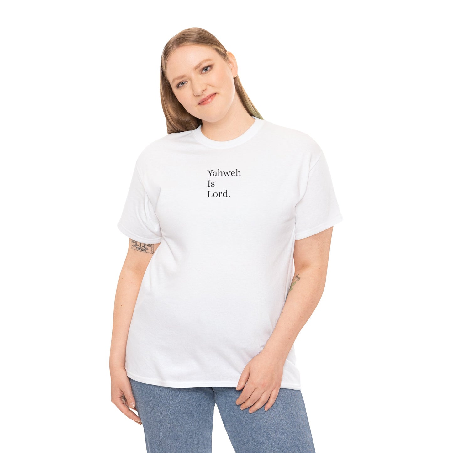 "Don't Downgrade Jesus" Unisex Heavy Cotton Tee