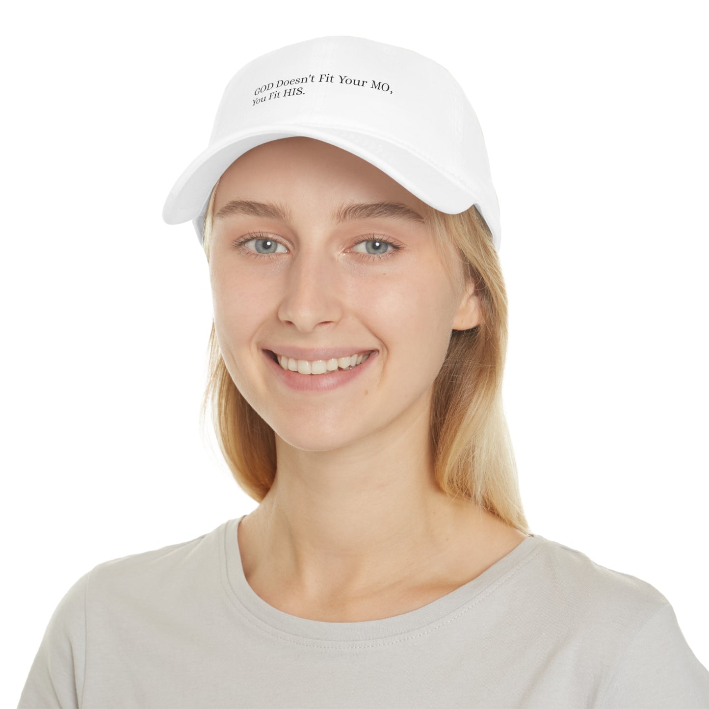 (GOD Doesn't Fit Your MO) Low Profile Baseball Cap