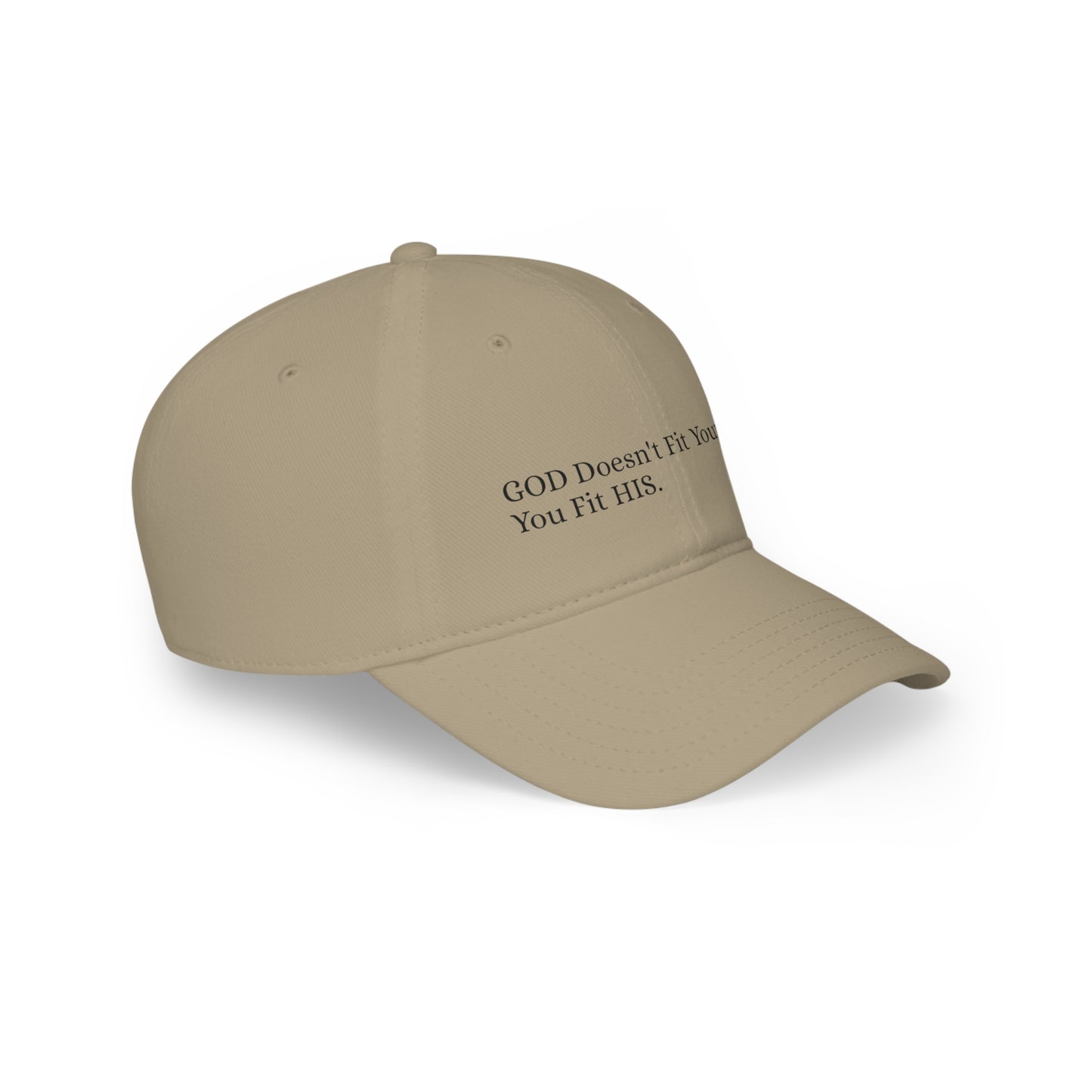 (GOD Doesn't Fit Your MO) Low Profile Baseball Cap