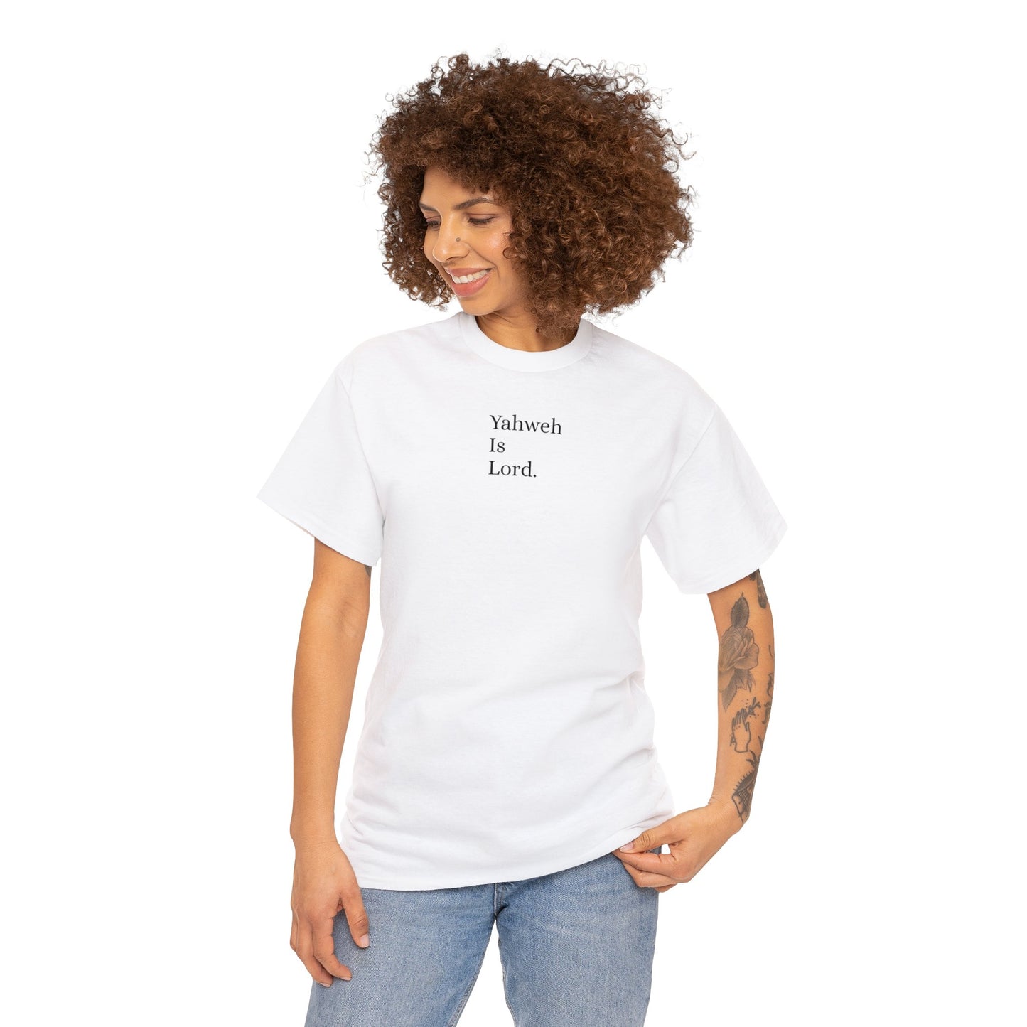 "Don't Downgrade Jesus" Unisex Heavy Cotton Tee